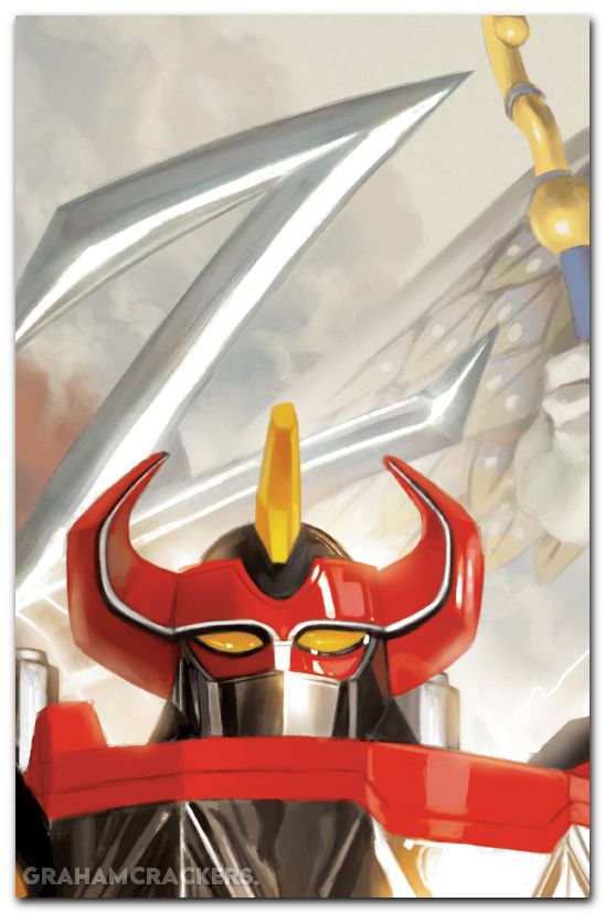Mighty Morphin Power Rangers #2 (2026) cover c mercado megazord connecting virgin variant