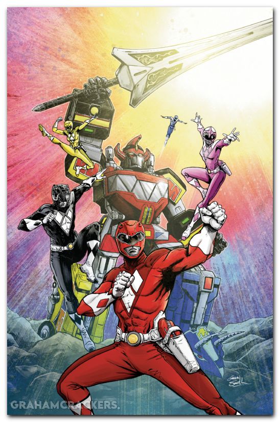 Mighty Morphin Power Rangers #2 (2026) cover i smith virgin variant
