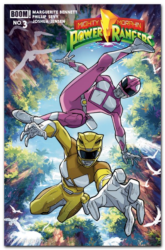 Mighty Morphin Power Rangers #3 (2026) cover a