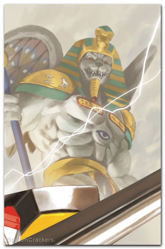 Mighty Morphin Power Rangers #3 (2026) cover c mercado megazord connecting virgin variant