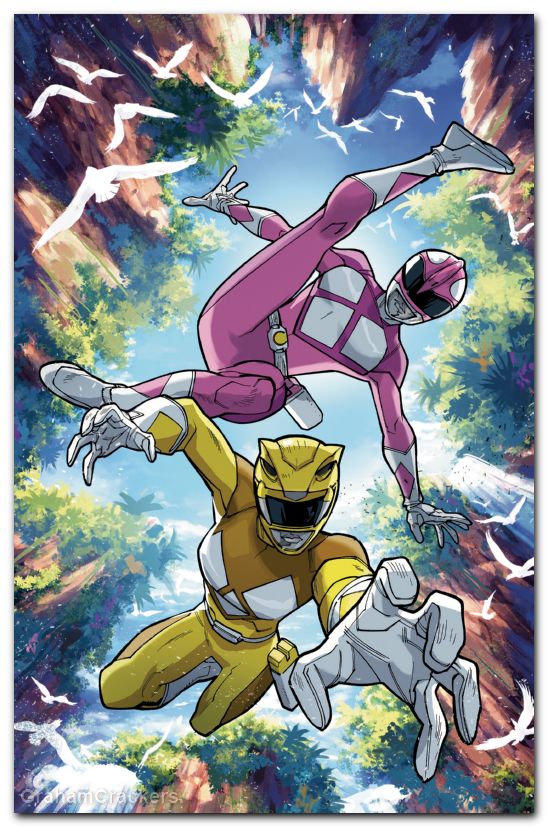 Mighty Morphin Power Rangers #3 (2026) cover e balam foil virgin variant