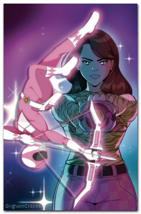Mighty Morphin Power Rangers #3 (2026) cover g kirkland virgin variant