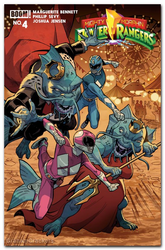 Mighty Morphin Power Rangers #4 (2026) cover a