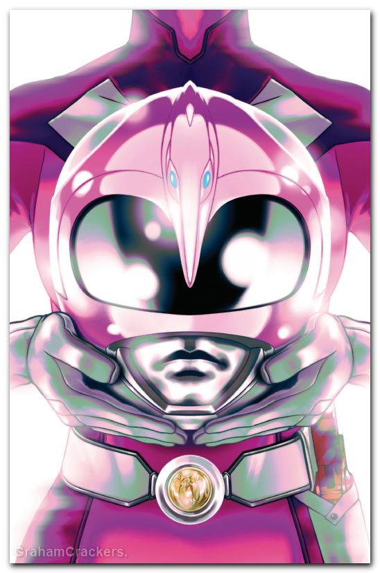 Mighty Morphin Power Rangers #4 (2026) cover k montes virgin variant