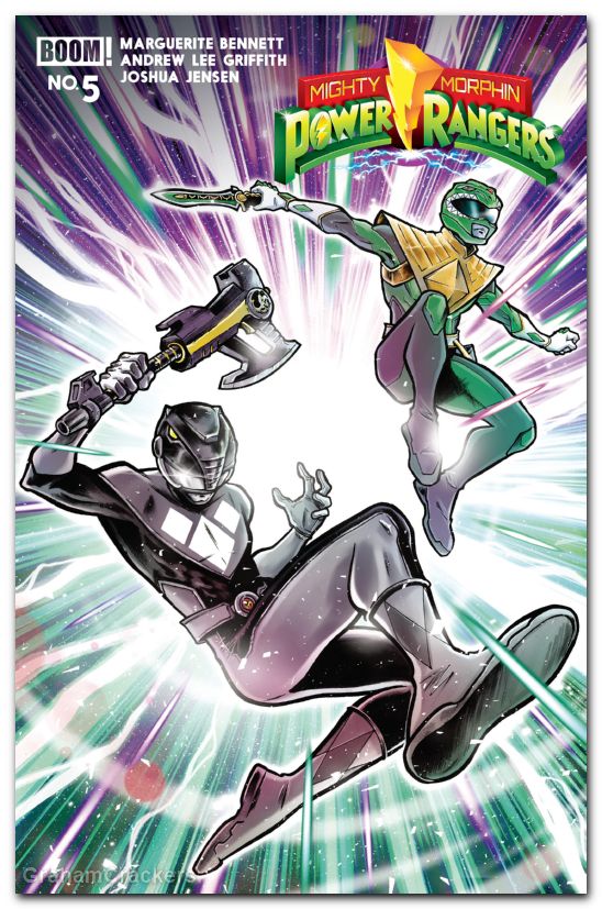 Mighty Morphin Power Rangers #5 (2026) cover a