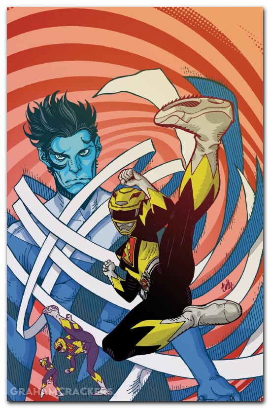 Power Rangers Unlimited #1 (2026) cover f hamner foil virgin variant