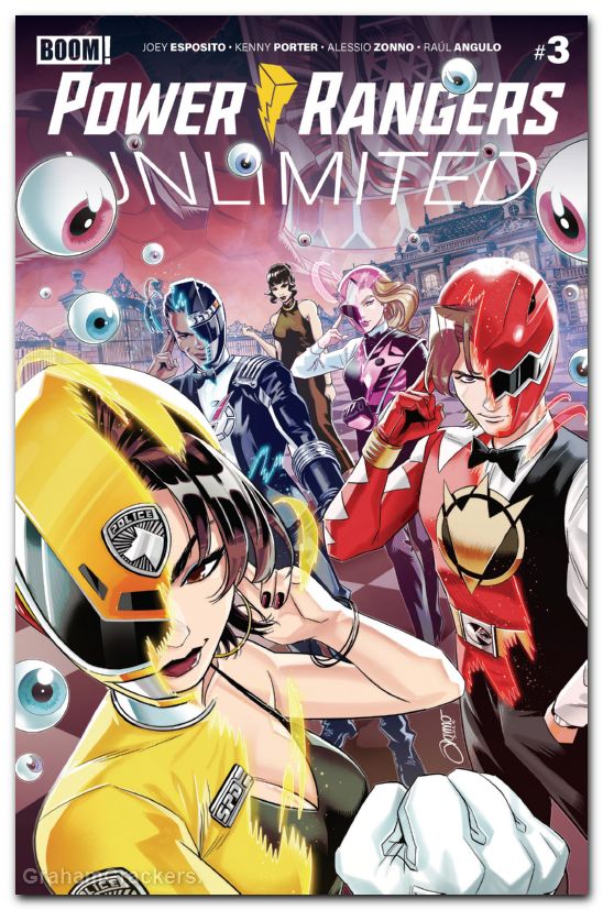 Power Rangers Unlimited #3 (2026) cover a