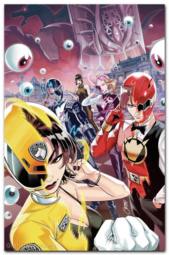 Power Rangers Unlimited #3 (2026) cover d zonno foil virgin variant