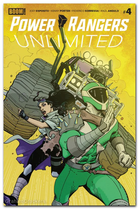 Power Rangers Unlimited #4 (2026) cover b hamner variant