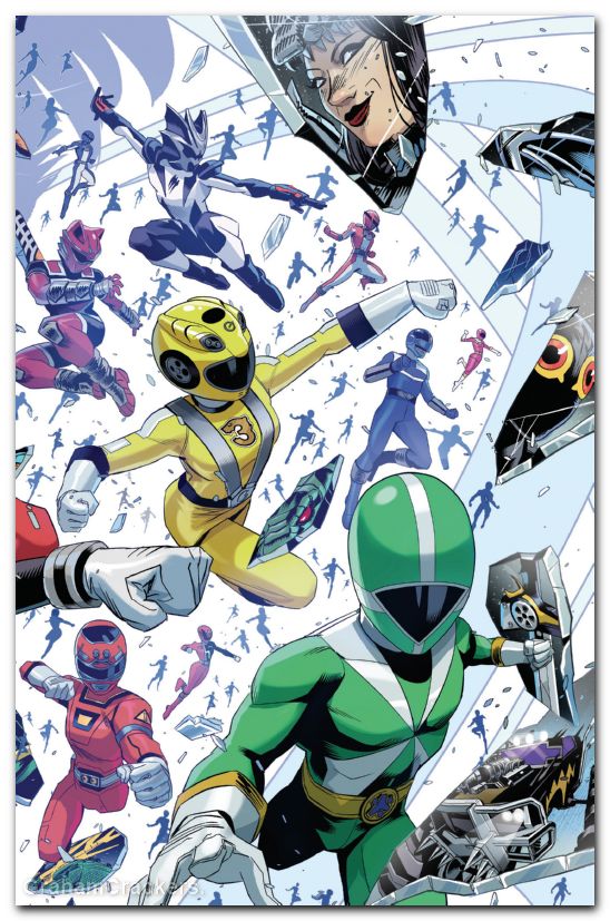 Power Rangers Unlimited #4 (2026) cover c zonno every ranger ever connecting virgin variant