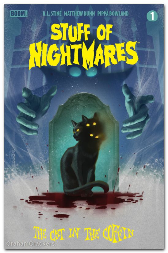 Stuff Of Nightmares The Cat In The Coffin #1 (2026) cover b murakami variant