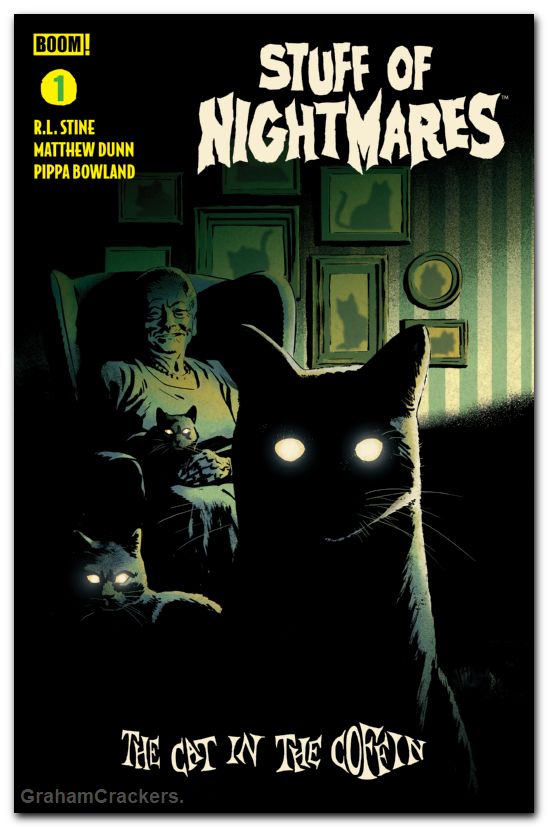Stuff Of Nightmares The Cat In The Coffin #1 (2026) cover c gorham homage variant