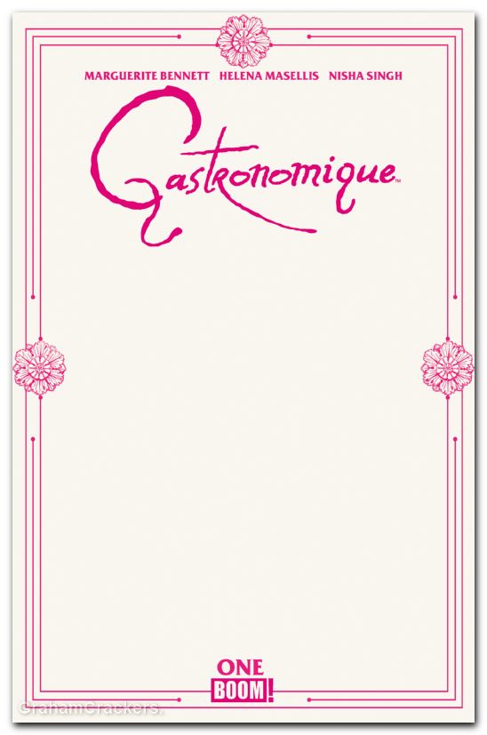 Gastronomique #1 (2026) cover d blank sketch variant