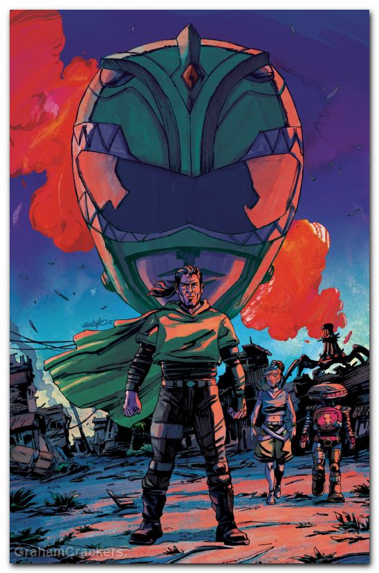 Power Rangers Green #1 (2026) cover g vargas foil virgin variant
