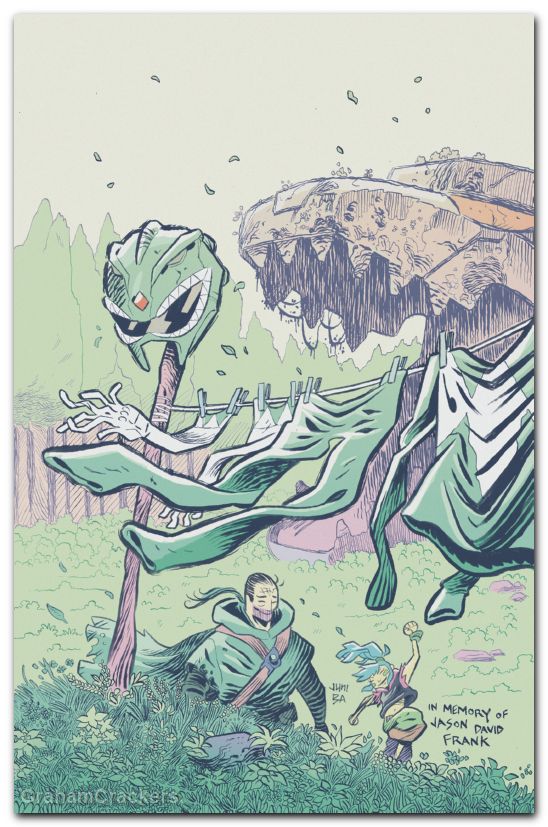 Power Rangers Green #1 (2026) cover h ba virgin variant
