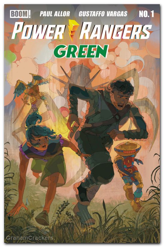 Power Rangers Green #1 (2026) cover m lee foc reveal variant