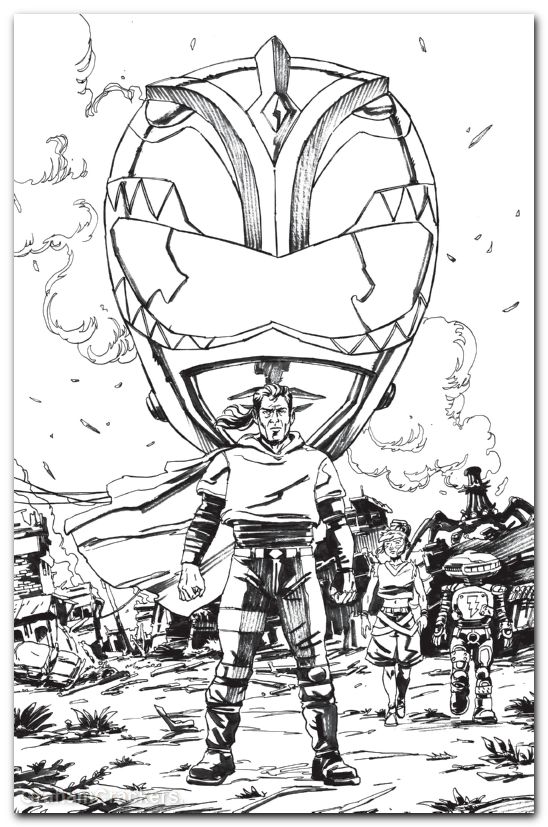 Power Rangers Green #1 (2026) cover n vargas virgin variant