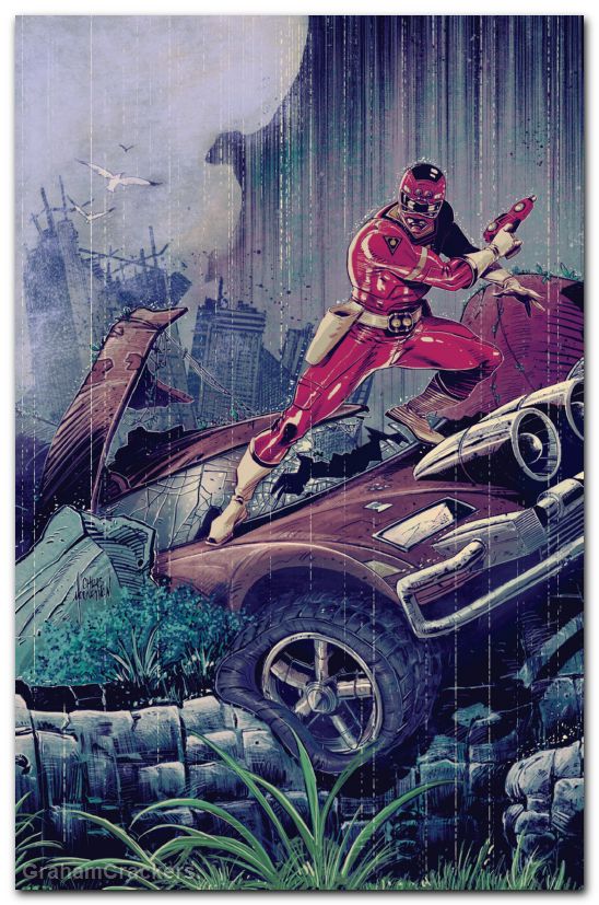 Power Rangers Green #2 (2026) cover c mooneyham tommy oliver connecting virgin variant