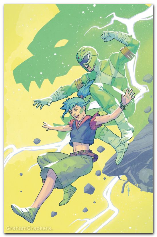 Power Rangers Green #2 (2026) cover f evenhuis virgin variant
