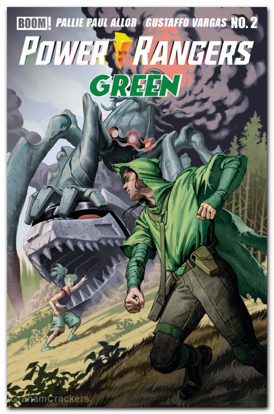 Power Rangers Green #2 (2026) cover j morris foc reveal variant