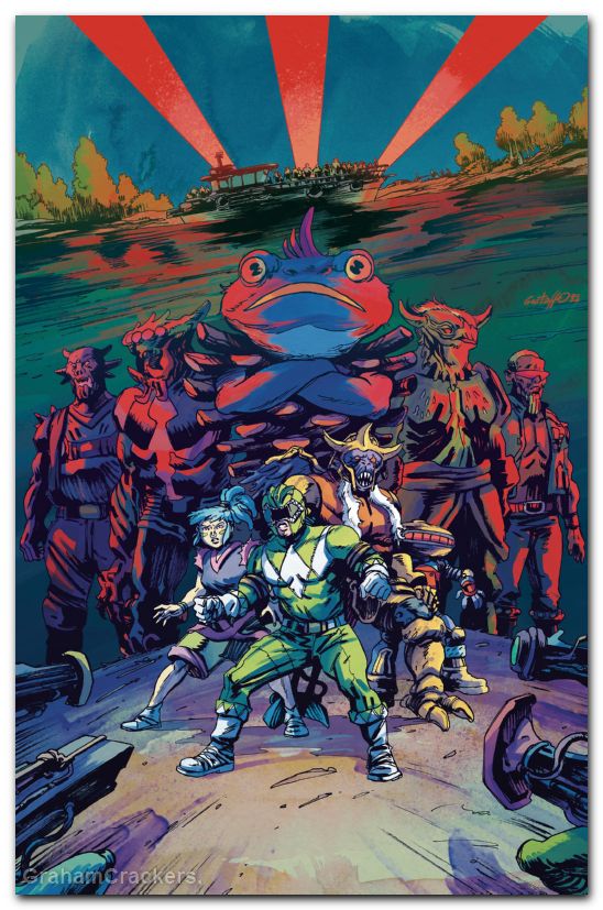 Power Rangers Green #3 (2026) cover e vargas foil virgin variant