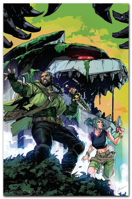 Power Rangers Green #3 (2026) cover g prasetya virgin variant