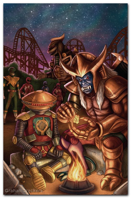 Power Rangers Green #3 (2026) cover h bickford virgin variant