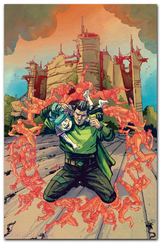 Power Rangers Green #4 (2026) cover e vargas foil virgin variant