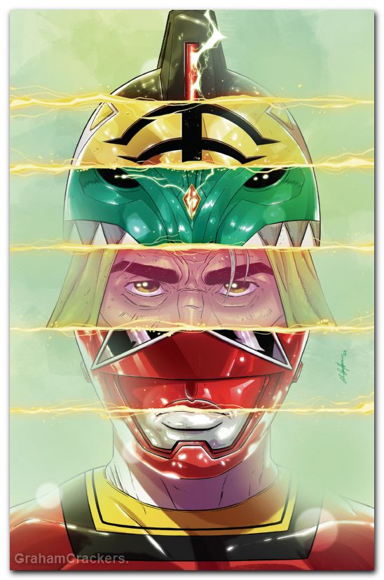 Power Rangers Green #4 (2026) cover f griffin virgin variant