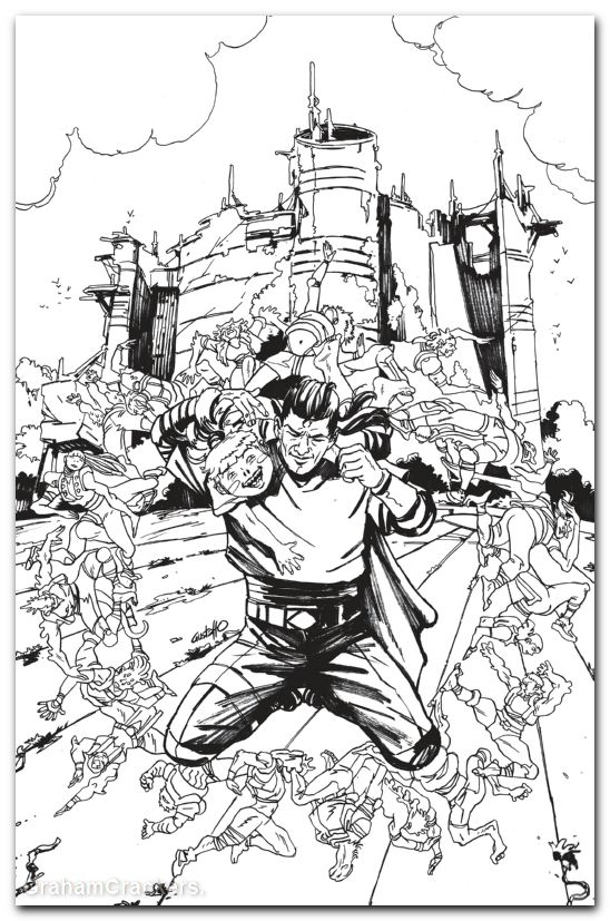 Power Rangers Green #4 (2026) cover j vargas b&w virgin variant