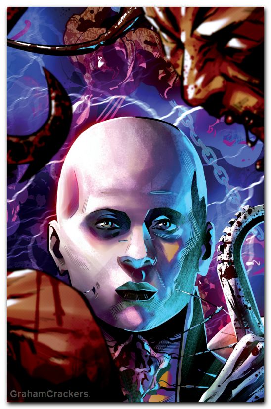 Hellraiser Resurrections The Deep Gospel #1 (2026) cover d sabbatini virgin variant