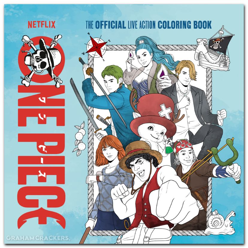 One Piece Official Live Action Coloring Book
