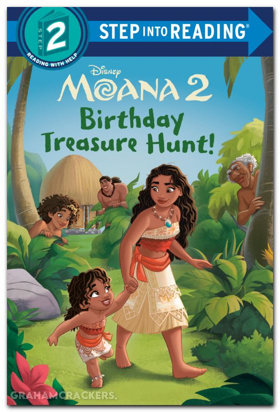 Disney Moana 2 SC Birthday Treasure Hunt Step Into Reading Step 2