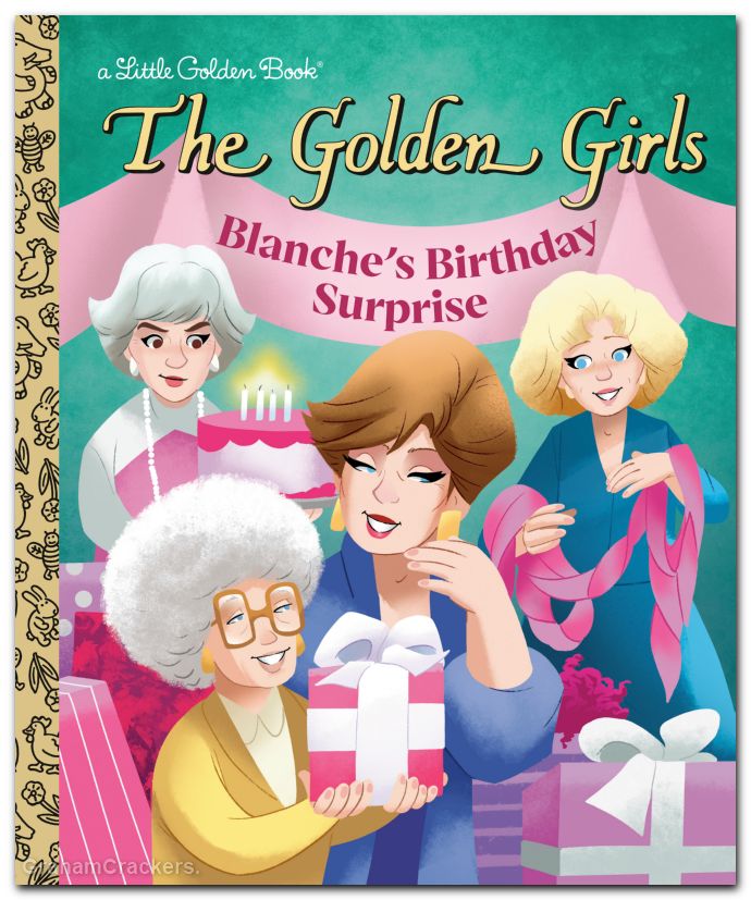 Little Golden Book Golden Girls #Blanches Birthday Surprise