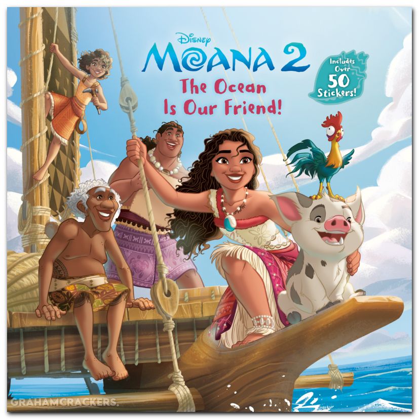 Disney Moana The Ocean Is Our Friend HC #01