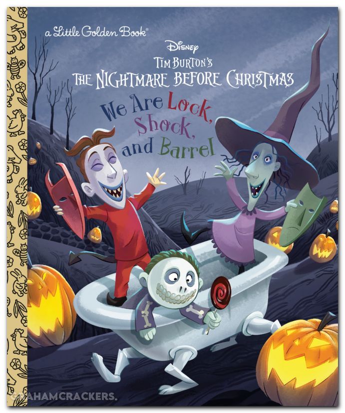Little Golden Book Disney #We Are Lock Shock And Barrel