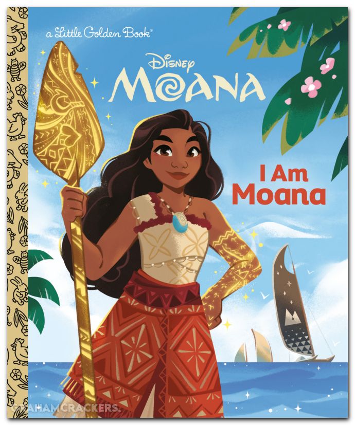 Little Golden Book Disney #Moana I Am Moana