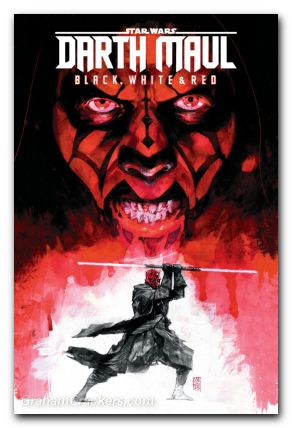 Star Wars Darth Maul Black White And Red Treasury Edition TPB