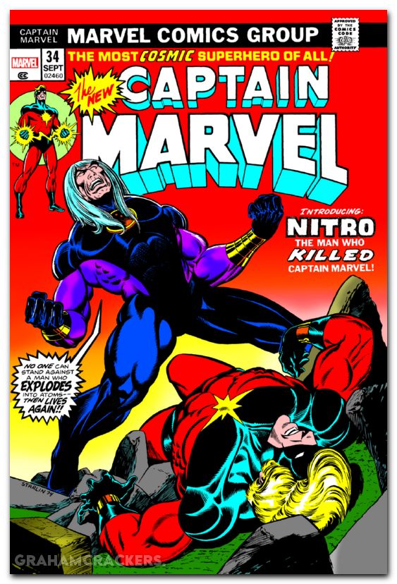 Death Of Captain Marvel Omnibus HC #01 DM Cover