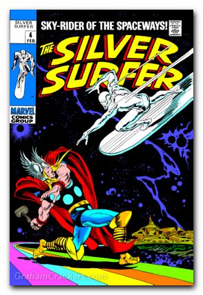 Silver Surfer Omnibus HC #01 Buscema Thor DM Cover 2025 Printing