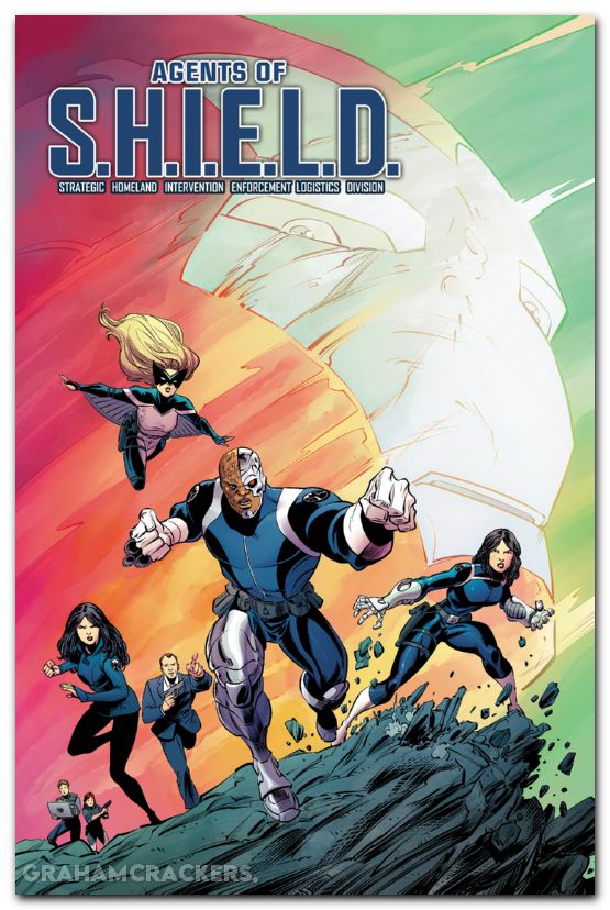 Agents Of SHIELD Omnibus HC #01 Norton DM Cover
