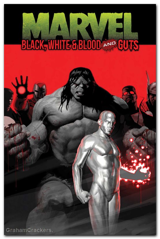 Marvel Black White And Blood And Guts TPB #01