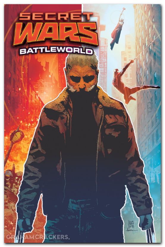 Secret Wars Battleworld Omnibus HC #03 Sorrentino DM Cover