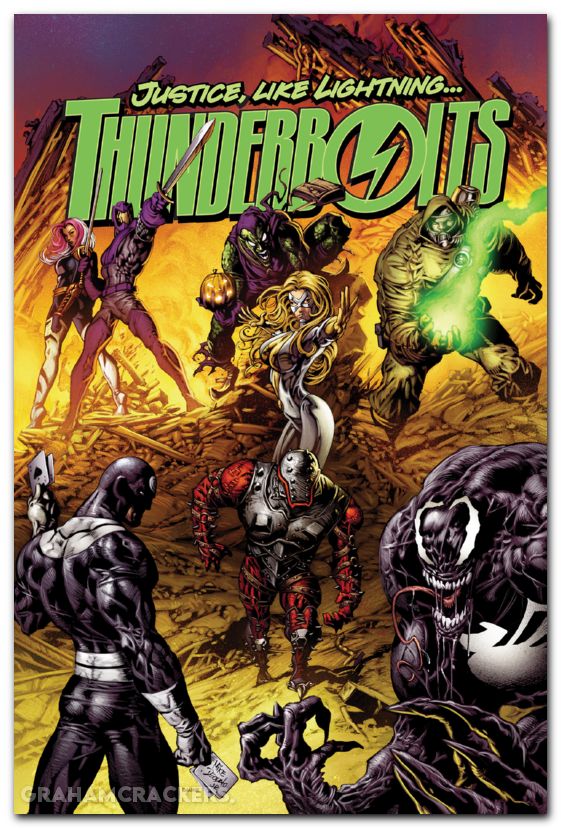 Thunderbolts Dark Reign Omnibus HC #01 Deodato Jr DM Cover