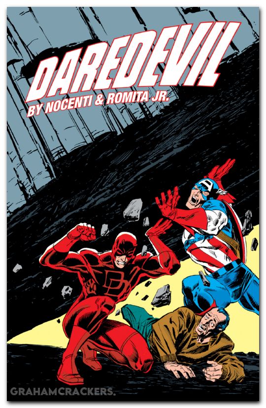 Daredevil By Nocenti Omnibus HC #02 Bagley DM Cover