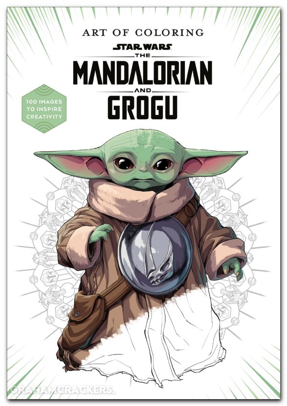 Art Of Coloring Star Wars The Mandalorian And Grogu SC