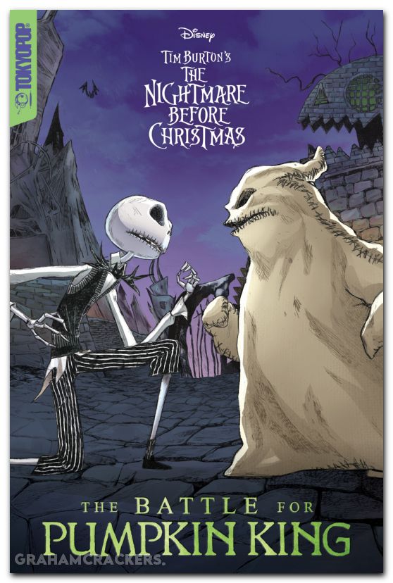 Disney Manga Nightmare Before Christmas Battle for Pumpkin King HC #01