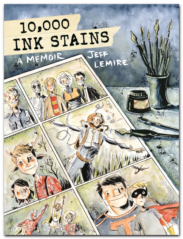 10000 Ink Stains A Memoir HC
