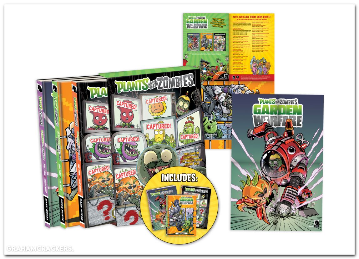 Plants Vs Zombies Garden Warfare Trilogy HC Boxed Set #01