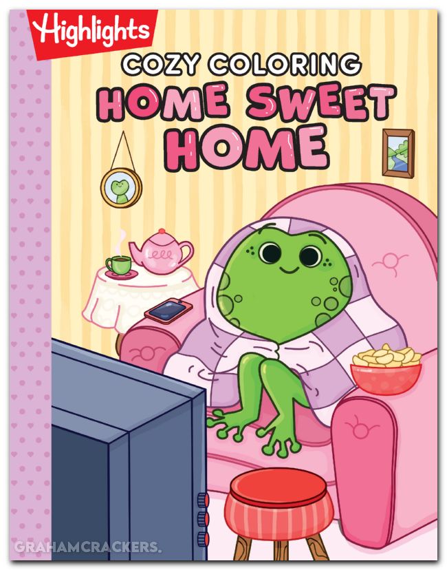 Cozy Coloring Home Sweet Home